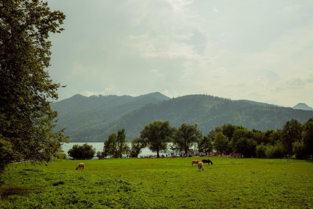 Ferienwohnung Glaserhaeusl Am Rossgarten Schliersee Buitenkant foto